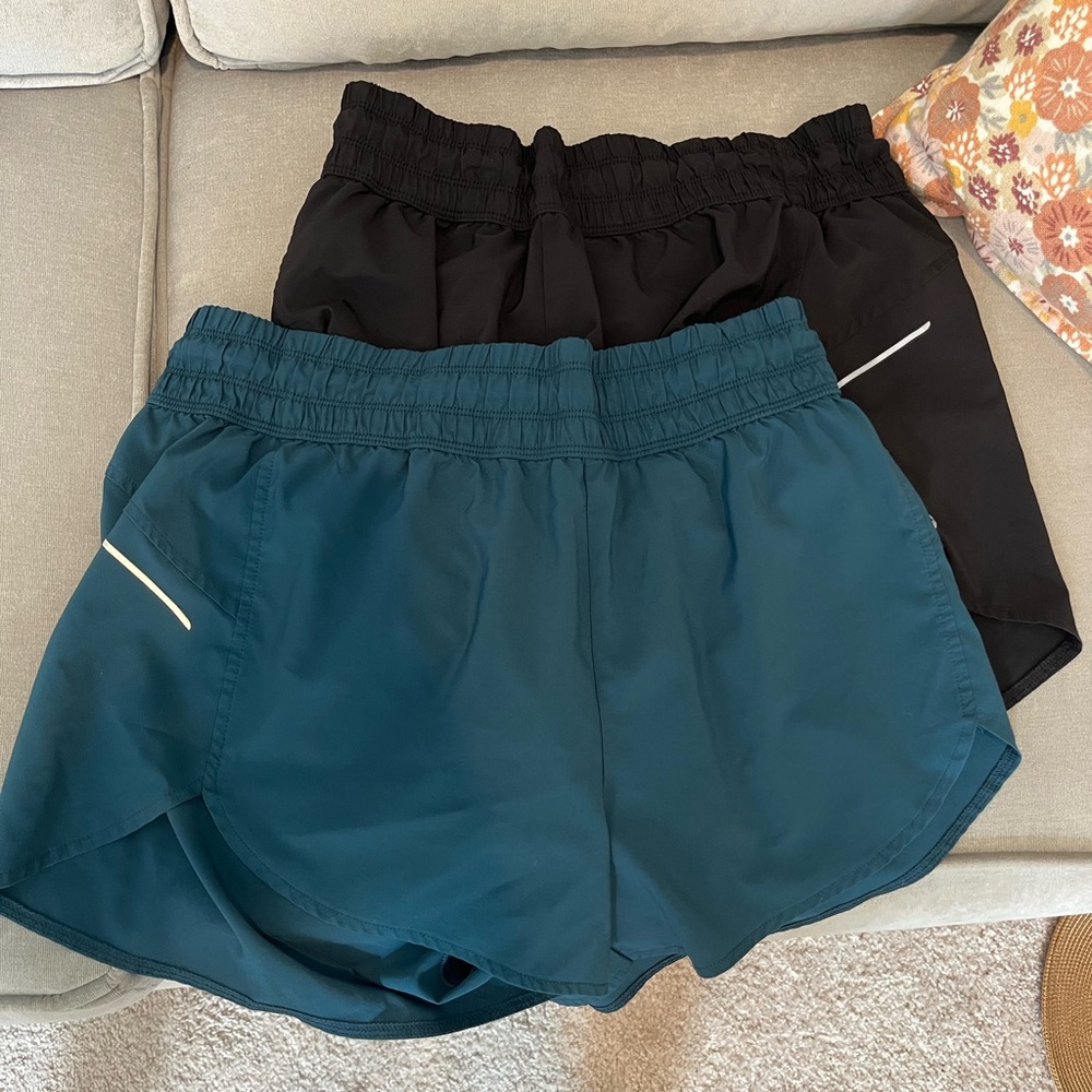 All in Motion Teal and Gray Shorts
